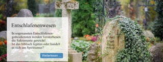 Neuapostolische Kirche: Entschlafenengottesdienste & Spiritismus